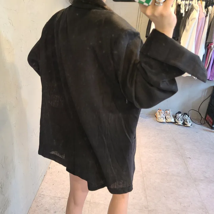 오버핏 대디 린넨자켓 상세 이미지 30