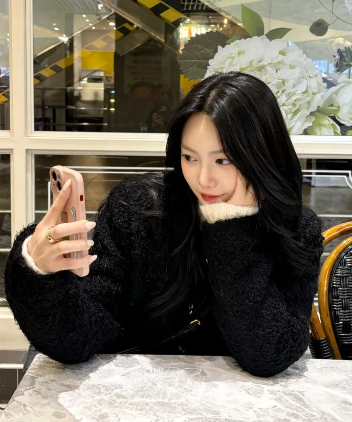 [🚀당일출고🚀]  챠밍룸 울 부클 라인자켓 상세 이미지 4