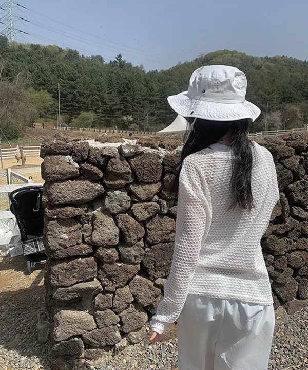 키사 사파리 버킷햇 모자 (2color) 상세 이미지 2