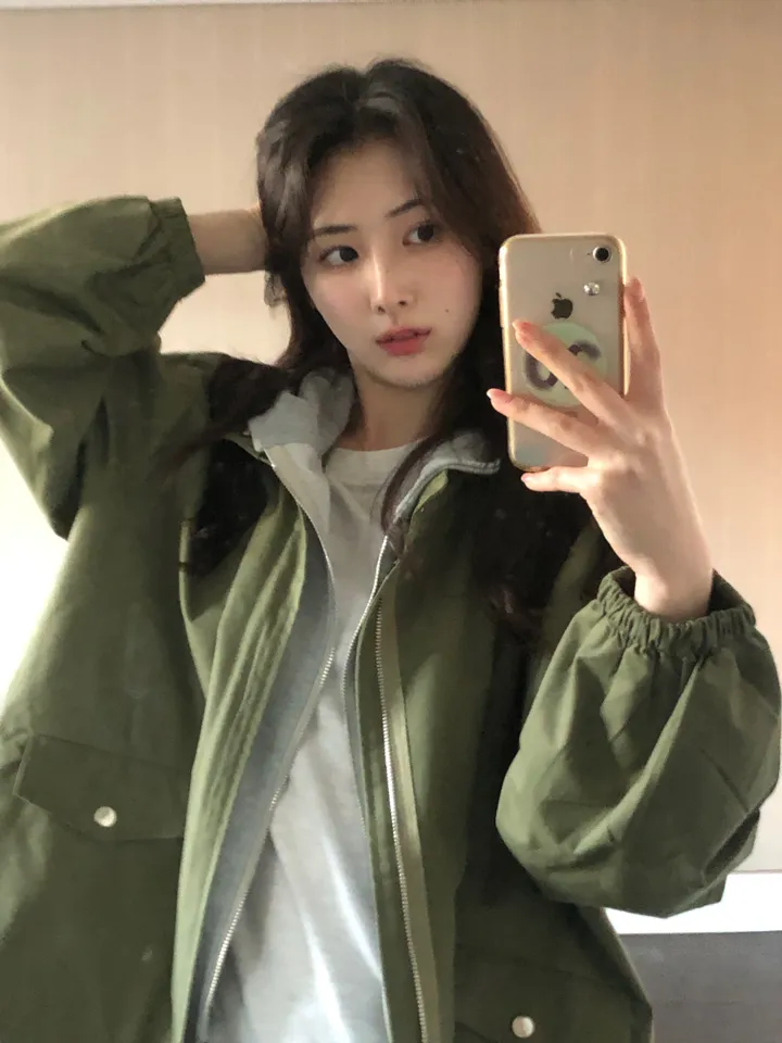 [최저가보장/후드탈부착!] 루즈핏 후드 레이어드 야상 점퍼 누빔 안감있음 -2colo 상세 이미지 37