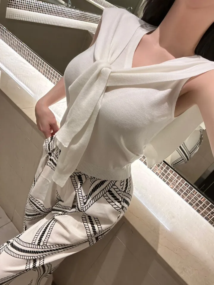 [ 숄SET ] 소프트 숄 브이넥니트 투피스세트 (3color) 상세 이미지 1
