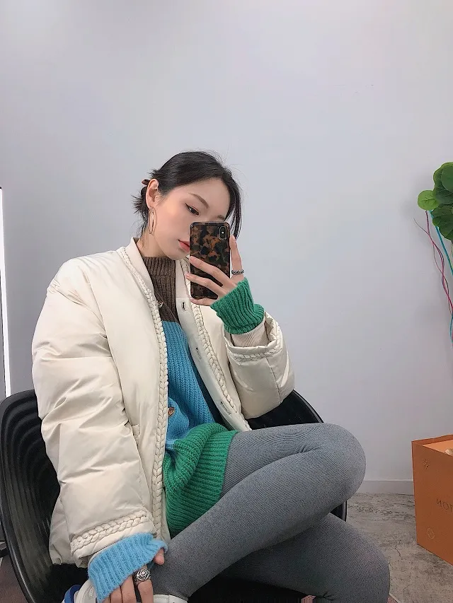 [2개구매할인/고리형,일반형] 밍크융안감 겨울 융털 데일리 골지 기모레깅스(3color) 상세 이미지 10