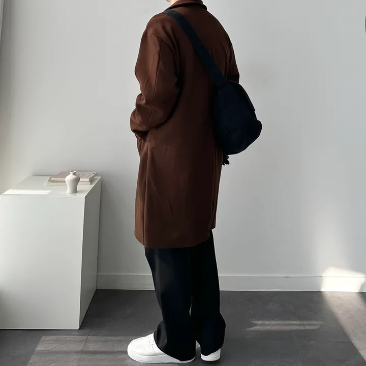 오버핏 발마칸 코트 미니멀 빅사이즈 아우터 오버핏발마칸코트 상세 이미지 21