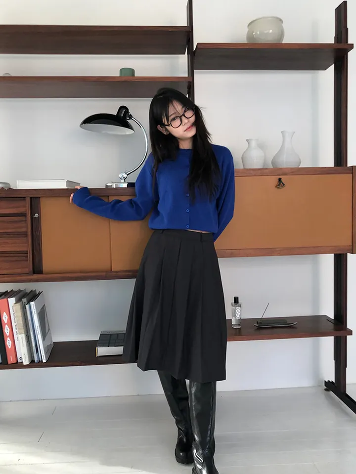 [MD적극추천🤍/후기극찬✨] basic round button cardigan 상세 이미지 13