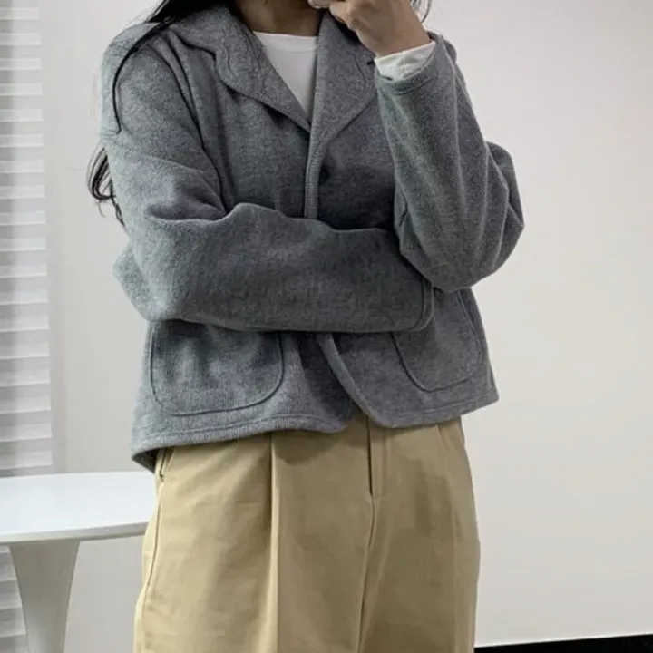 카라 니트 가디건자켓 (5color) 상세 이미지 16