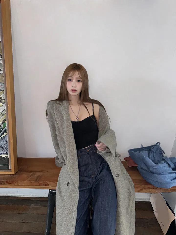 맥시 롱 코트 (3COLOR) 상세 이미지 14