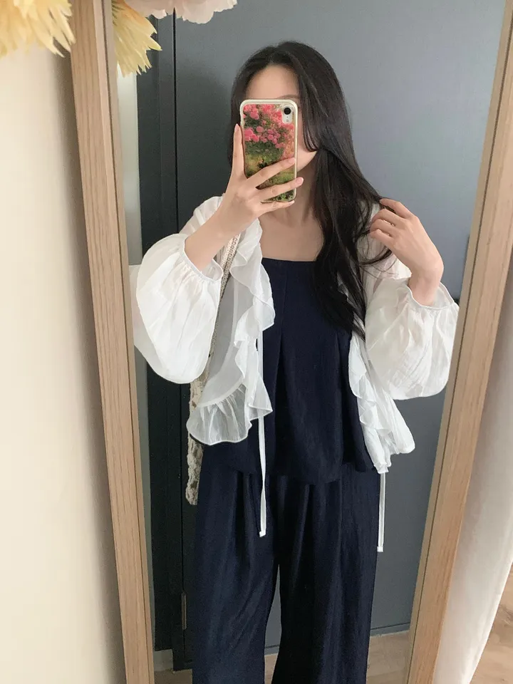 주아 린넨 뷔스티에 팬츠 세트 상세 이미지 48