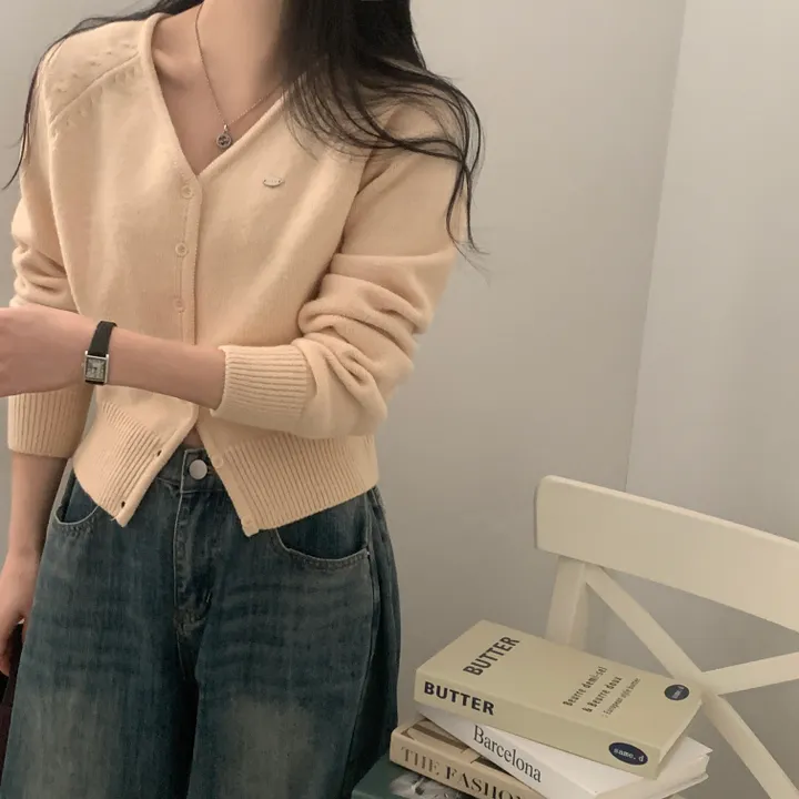 [스탠다드핏/데일리🤎] 리너스 실버 펜던트 나그랑 브이넥 니트가디건 - 6color 상세 이미지 19