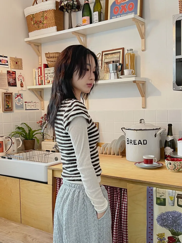 콘차 레이어드 시스루 티셔츠 상세 이미지 22