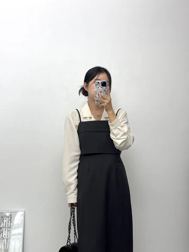 [set가격💛국내생산] 뷔스티에 + 롱 스커트 투피스 셋업 set (2color) 상세 이미지 24