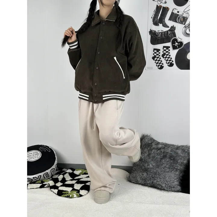 ❤️‍🔥누적판매8,000 돌파 기념❤️‍🔥[UNISEX/기모 ver.🤧/소장추천!]럽 올 컬러 와이드 스트링 트레이닝 팬츠(5color) 상세 이미지 20