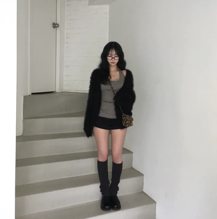 [봄가디건🖤] 캐츠 앙고라 가디건 cd - 3color 상세 이미지 5