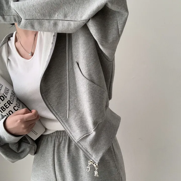 [💖후기극찬/봄,가을교복💖]  자체제작 #크치Made 꿈에 나온 핏, 사계절 입는 크롭 투웨이 후드집업 - zipup : 봄,봄아우터,봄자켓,가을,가을아우터 상세 이미지 34