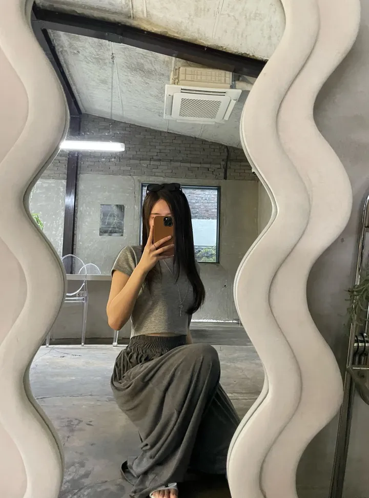 [7cm통밴딩/롱다리팬츠]버몬트 플리츠주름 포켓 맥시 와이드팬츠 여름바지(3color) 상세 이미지 78