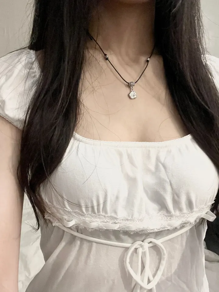 [자체제작] Hawaii flower Vintage Necklace 매듭 목걸이 상세 이미지 11