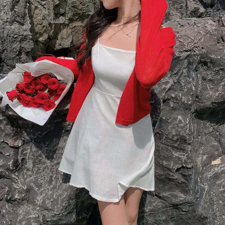[재진행❤️/주문폭주]러블리 한도초과, 리본 자수 라운드넥 니트 가디건 상세 이미지 32
