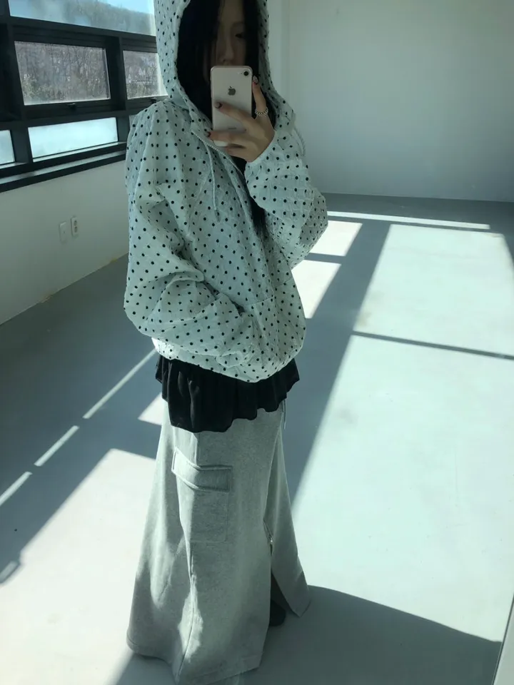 도트후드바람막이 (2color) 상세 이미지 54