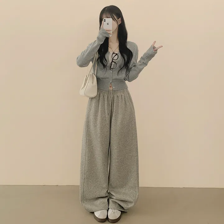 [울100✨허리잘록핏!] 크롭 브이넥 니트 파스텔 봄가디건 상세 이미지 8
