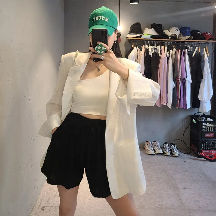 오버핏 대디 린넨자켓 상세 이미지 19