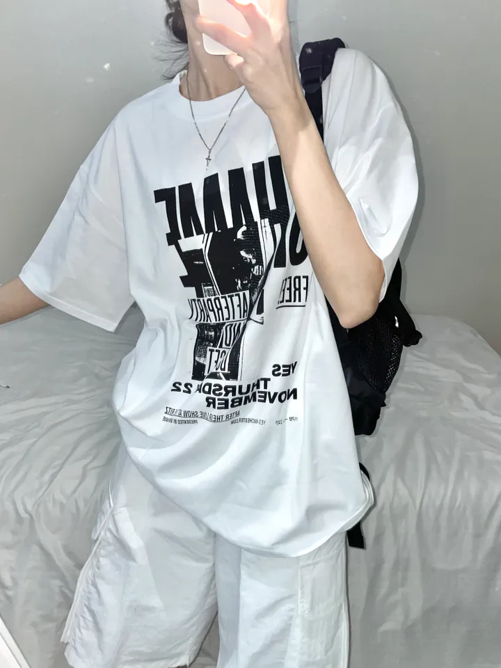 [unisex] 쉐임 스트릿 반팔티 (3color) 상세 이미지 3
