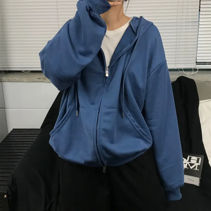 (1+1/교복템)당일출고🚛Avocado basic over two way zip- up - 7color 상세 이미지 34