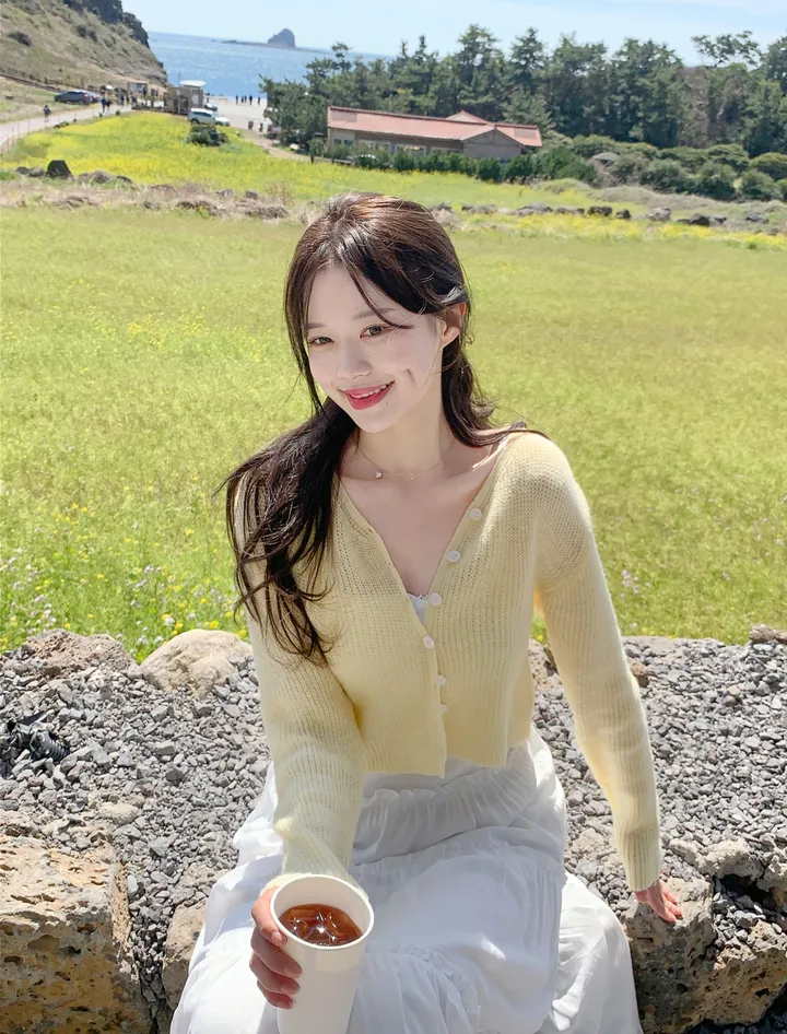 [MADE][봄필수템💕/벚꽃룩/데이트룩🎀] 로제 스프링 하찌 가디건 (7color) 상세 이미지 81