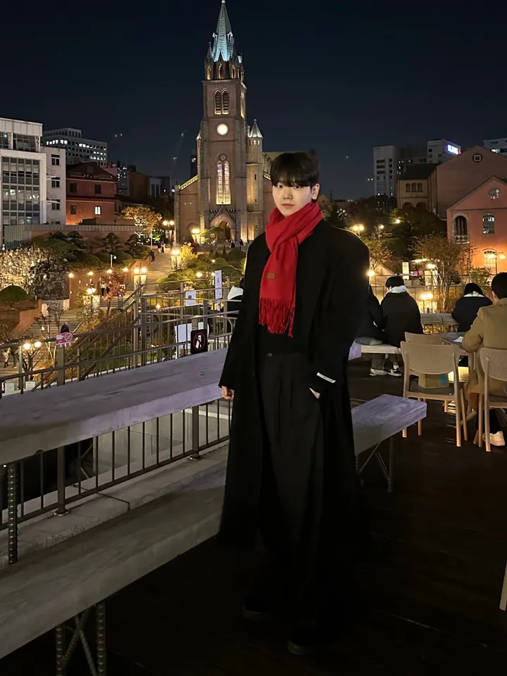 룩 다트 맥시 오버핏 울 코트 상세 이미지 23
