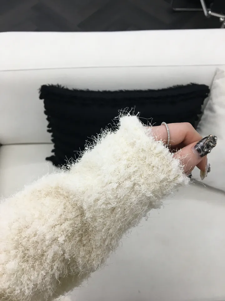 [최저가 할인중%🌼]스노우 퍼 가디건 3color 상세 이미지 27