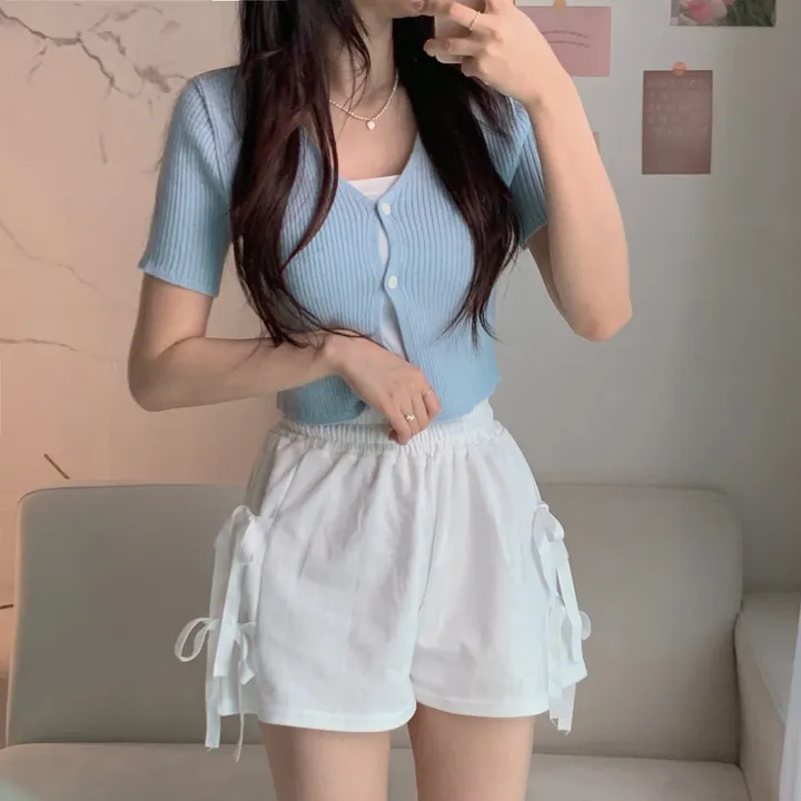 [반팔&긴팔 ver.] 💞꼬옥 소장 - 4계절 내내 활용! 데잇 투버튼 골지 가디건 상세 이미지 34