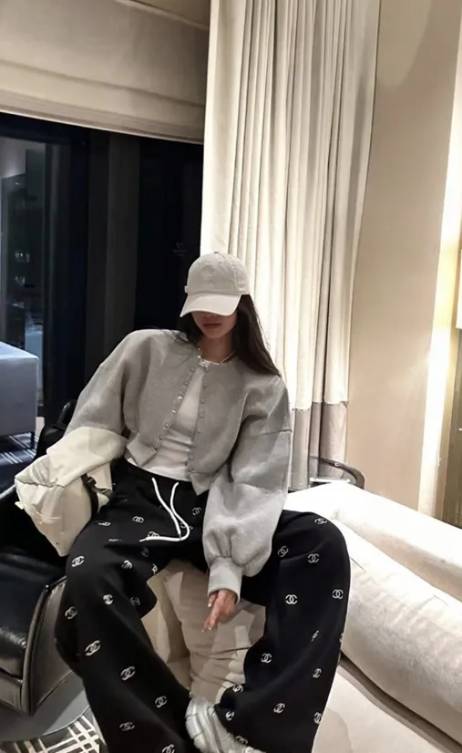 ((고퀄*꼭사템)) 네오플렌 컬러 패치 퍼프 자켓 아우터 외투 스판 루즈핏 오버핏 상세 이미지 2