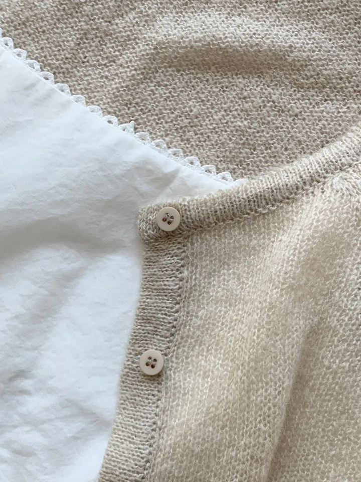 [보송/여리핏☁️] 바스 모헤어 가디건 (5color) 봄가디건/여름옷/데일리룩/데이트룩/벚꽃/나들이룩/핑크/니트/피크닉룩 상세 이미지 44