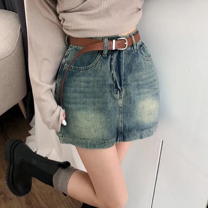 *4color*[코디필수/굿퀄리티] 심플 라운드스퀘어 레더 벨트 가죽벨트 레더벨트 무광벨트 상세 이미지 43
