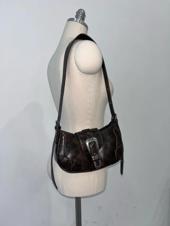 [당일발송/MDpick] Vintage buckle shoulder bag , 3color 상세 이미지 22