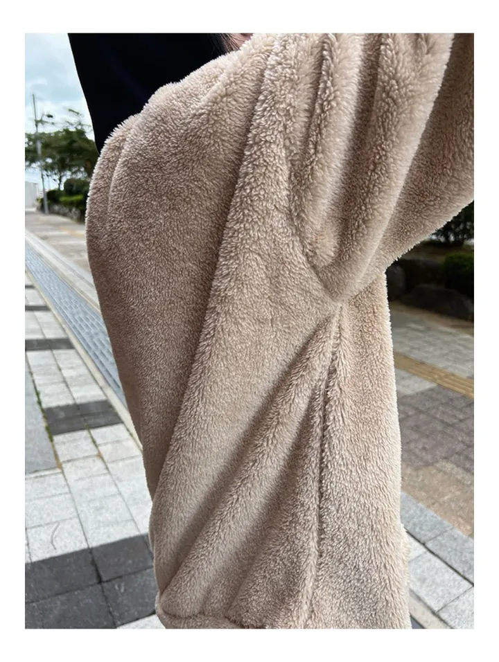 [당일배송][양털/뽀글이]후드 플리스 투웨이 겨울 따뜻한 데일리 점퍼 3color 묶음할인중 상세 이미지 40
