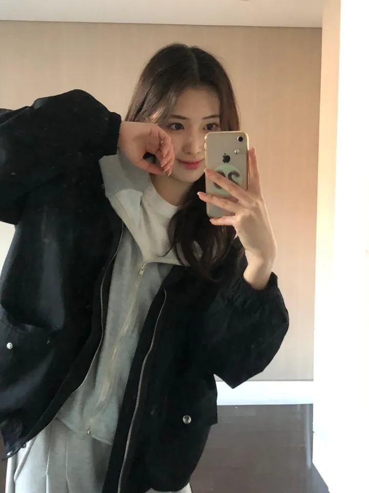 [최저가보장/후드탈부착!] 루즈핏 후드 레이어드 야상 점퍼 누빔 안감있음 -2colo 상세 이미지 22