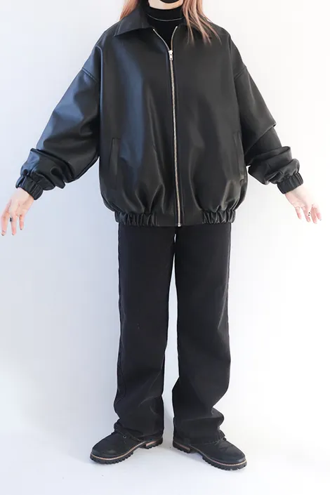 Beroom Leather Jacket 상세 이미지 11