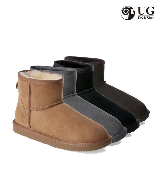 호주 디케이 어그 클래식 미니 스웨이드 앵클 부츠