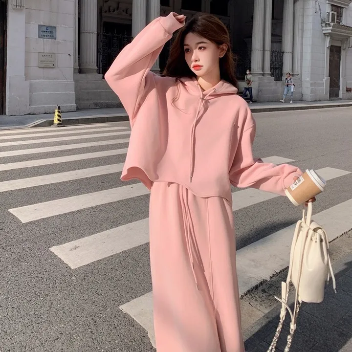 ❣️러블리❣️ 상하의 세트 후드티 치마 간절기 여리여리 귀염핏 여신핏 봄 가을 코디세트 트레이닝세트 트레이닝복 상세 이미지 4
