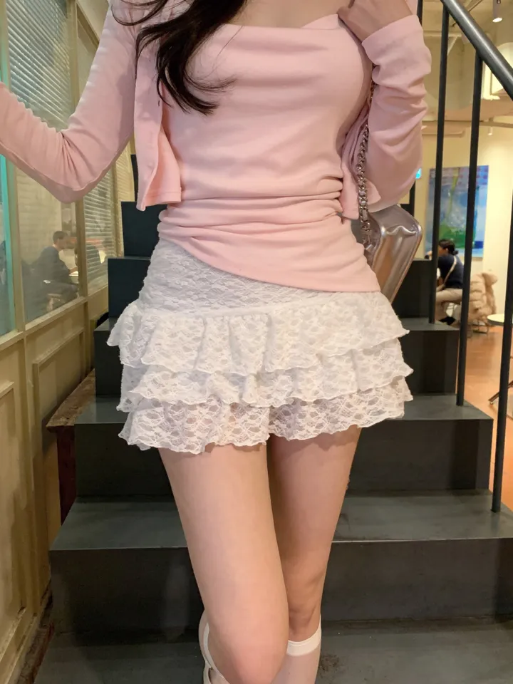 베리유 언발 드래이핑 가디건 세트 상세 이미지 22