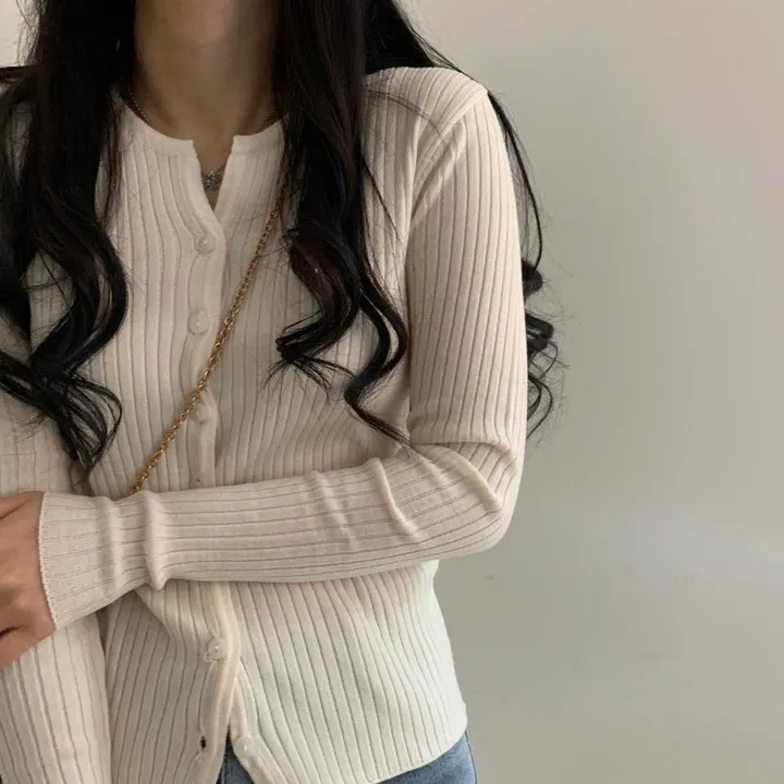진심 여리핏, 골지 니트 가디건 ;9col 상세 이미지 33