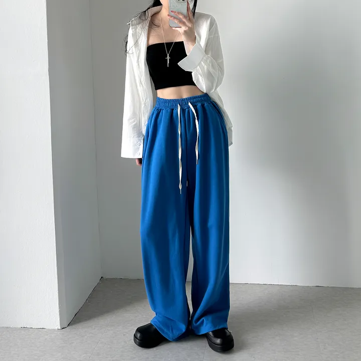 [데일리템] 요거트 컬러 벌룬핏 와이드 트레이닝 일자핏 롱팬츠 상세 이미지 57