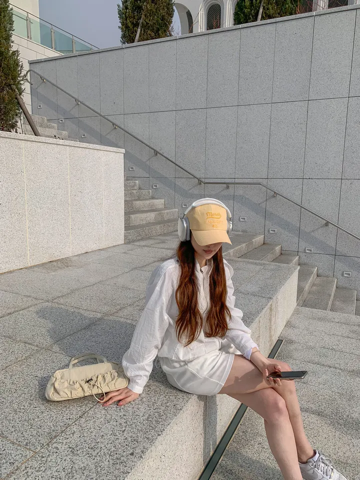 [얼굴소멸핏✨소장강추!] 피그먼트 코튼 레터링 자수 볼캡 데일리 캡모자 사계절 대두모자 대두커버 소두핏 남녀공용 모자 6COL 상세 이미지 50