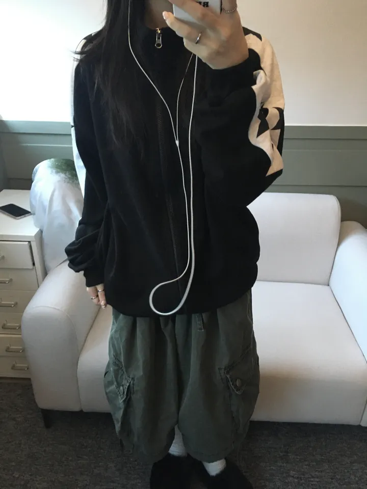 Hosi star printing Hood zip-up 호시 별 프린팅 후드집업 3color 상세 이미지 29