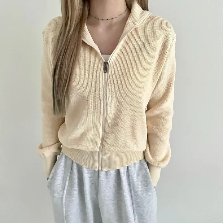 [1만장 돌파] half neck knit zip-up! (3col) 상세 이미지 15
