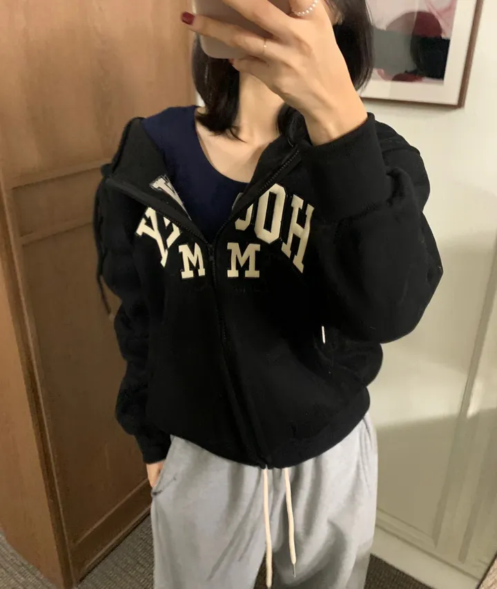 *양기모/핏보장* 하키 기모 후드집업 (2color) 상세 이미지 25