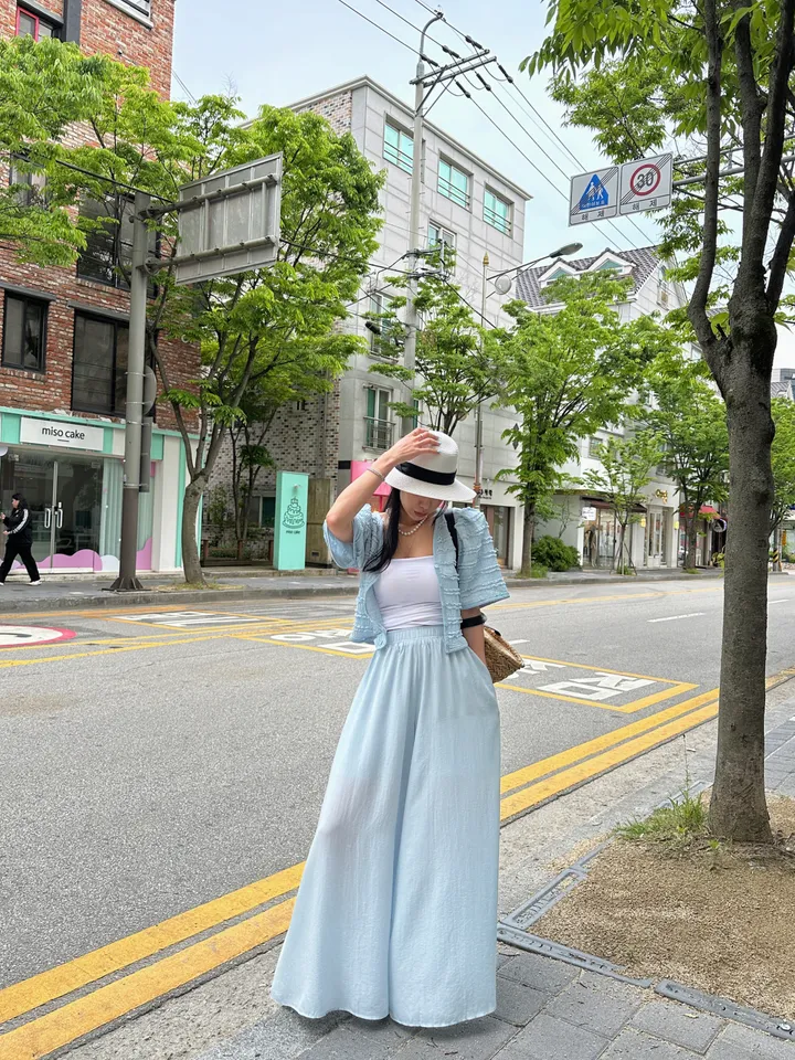 [러블리 한가득~❤️] 봉긋 레이스 엔젤 퍼프 크롭 가디건 상세 이미지 16