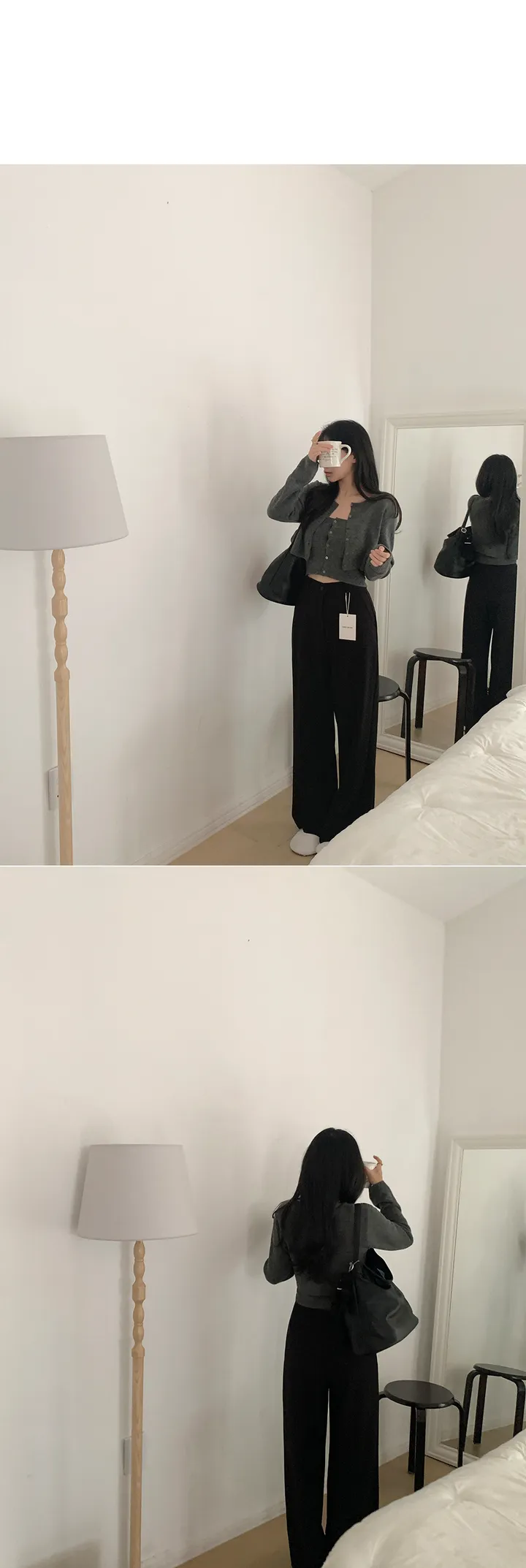 [made][📌153/158.ver] 에센셜 쫀쫀 일자 롱 슬랙스 sl (면접슬랙스/키작녀/기장선택) 상세 이미지 30