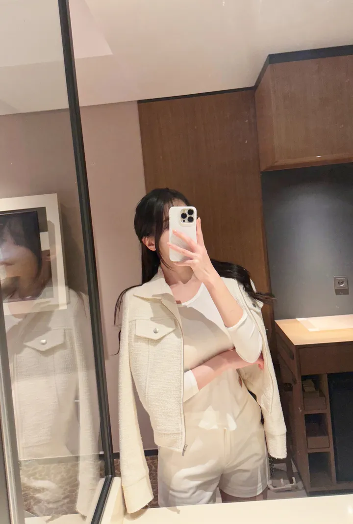 🤍슬림핏/고퀄리티🤍 슬림 포켓 카라 트위드자켓 봄자켓 상세 이미지 8