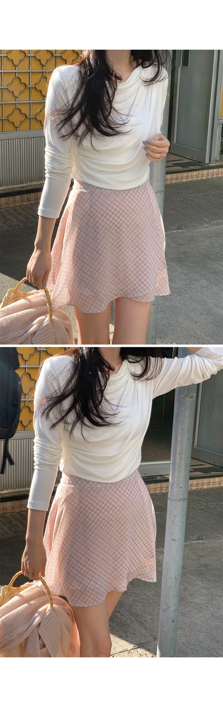 모헤어비비가디건 2color 데일리룩/러블리/봄가디건/간절기가디건/모헤어가디건/울가디건/심플가디건/라운드가디건/간절기아우터 상세 이미지 11