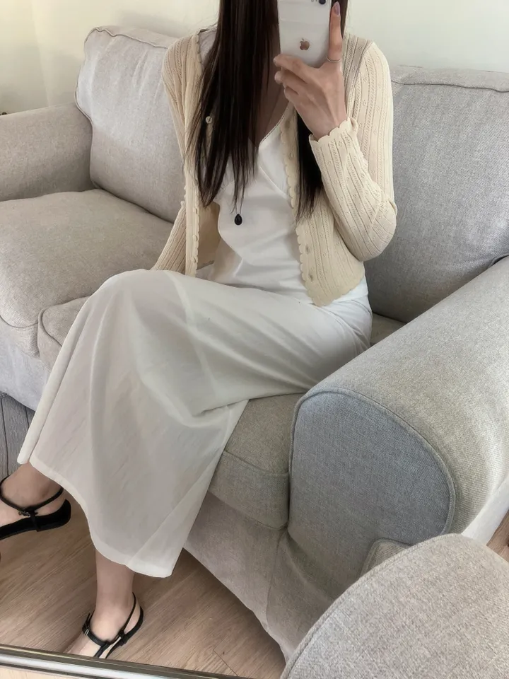 [썸머/데일리]웨이브 펀칭 썸머 가디건(4컬러) 상세 이미지 3